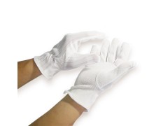 Găng tay tỉnh điện phủ PU ngón (Màu trắng)